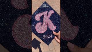 i secretly bedazzled my bestie’s grad cap ✨👩‍🎓