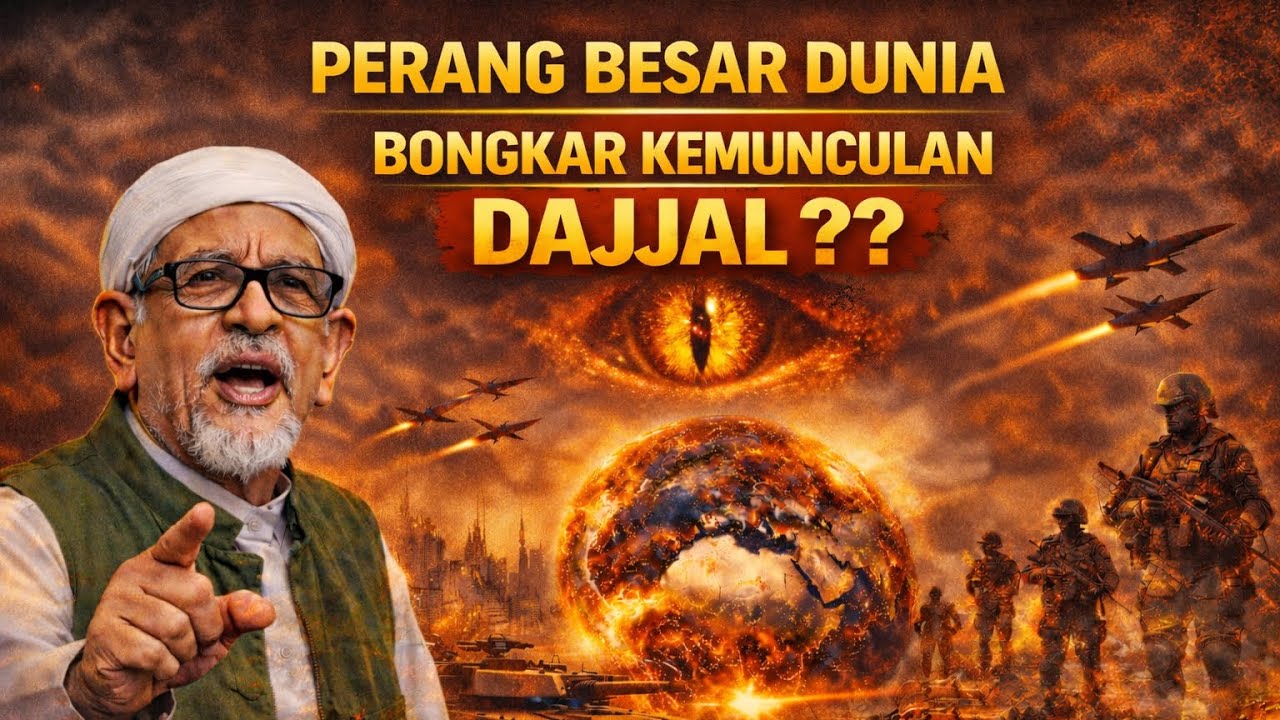 Perang Dunia Bongkar Kemunculan Dajjal Keluar Di mana ?? - Tuan Guru Haji Hadi