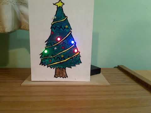 xmas tree using stm8s103f3p6