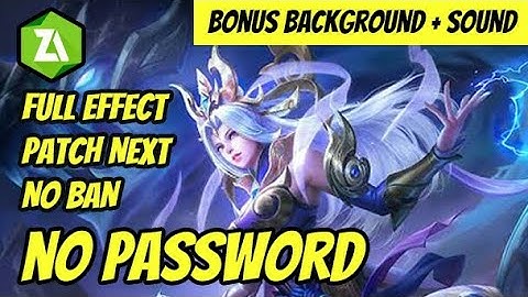 NEW ! SELENA THUNDER FLASH SKIN SCRIPT + FULL LOBBY 100% | NO PASSWORD | PATCH NEXT