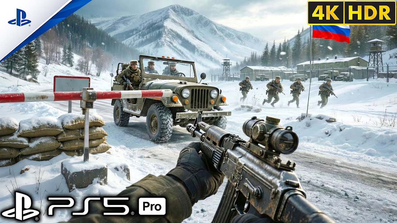 Cod Secret Base (PS5) Escape The Russian Military Secret Base | Ultra Realistic ...
