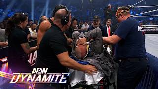 The Jet sets explosive trap for Darby Allin, sends him away on a STRETCHER! | AEW Dynamite, 8/19/26