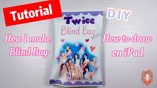 How to make blind bag | Twice #tutorial #kpop #ideas #papercraft  #squishy #diy #unboxing #paper