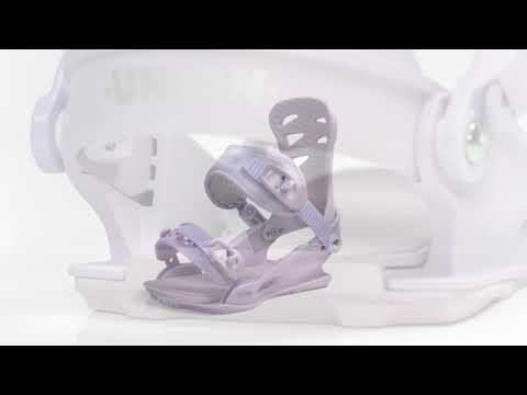 Union Rosa Snowboard Bindings - Women's Video - Union Rosa Snowboard Bindings - Women's Video