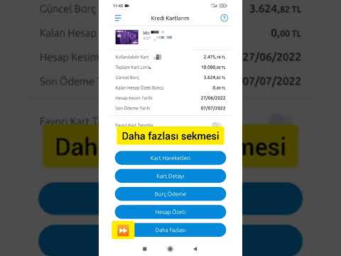 Yapı Kredi kartı