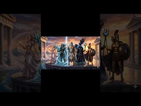 THE 5 GODS OF OLYMPUS: Who would you serve? ⚡️#greekmythology  #aiart