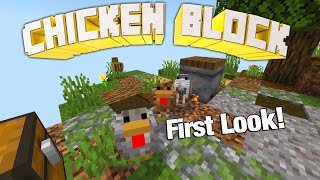 "Chicken Block" Official Minecraft Marketplace Map Showcase! screenshot 1