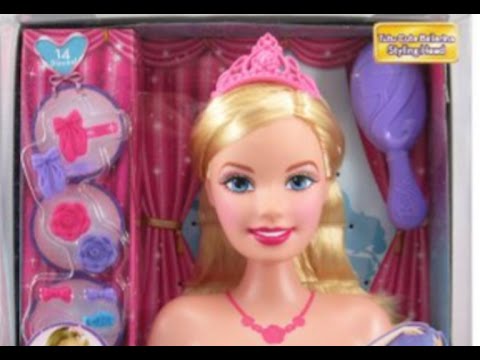 باربي ألعاب بنات و تسريحات شعر روعة Barbie Styling Hair For Girls - YouTube