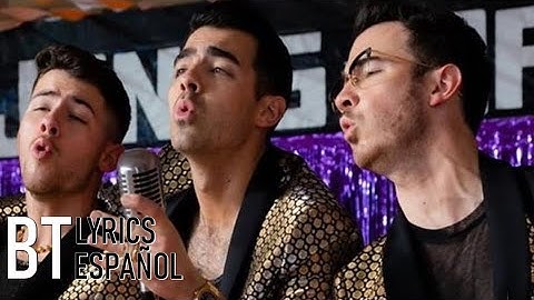 Jonas Brothers - What A Man Gotta Do (Lyrics + Español) Video Official