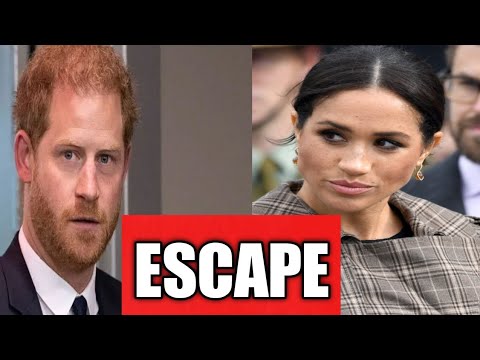 prince Harry escapes from the press as well as from his wife to ...