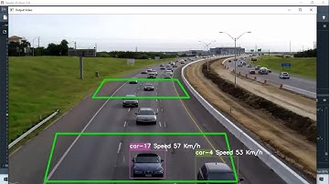 Real-Time Vehicle Counting and Speed Estimation System Based on Virtual Detection Zone w/ Yolo V3