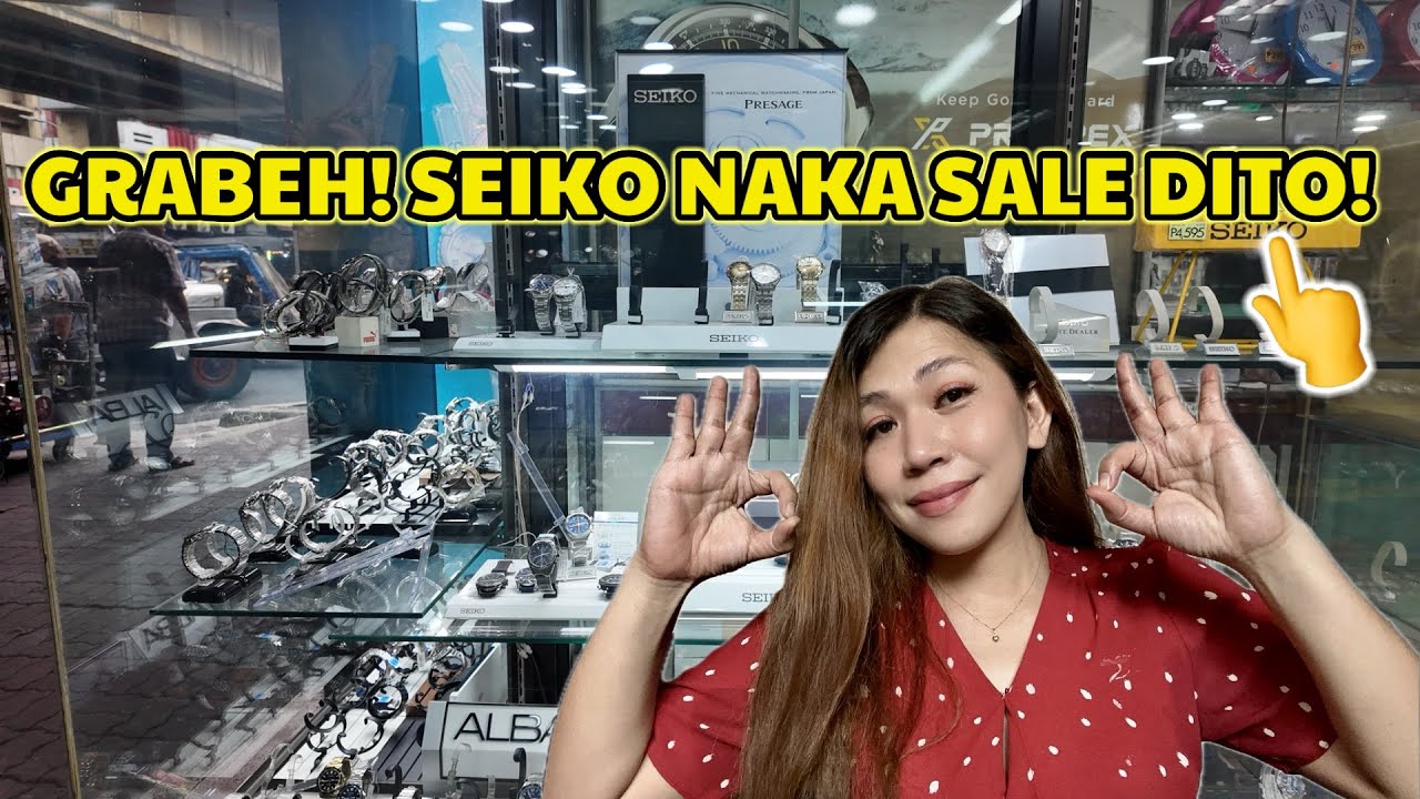 PART 2 AVENIDA Seiko Watch Store ⌚️