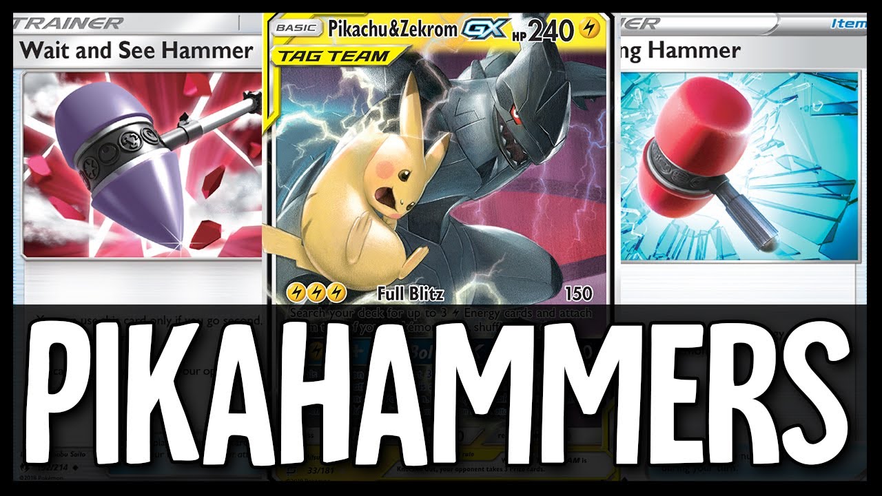 Pikachu E Zekrom GX Pokémon Carta Em Português 33/181 - Lista Kids