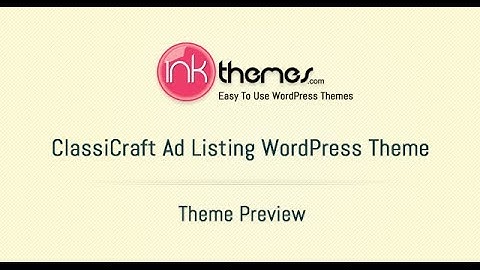 Classified WordPress Theme - ClassiCraft Preview