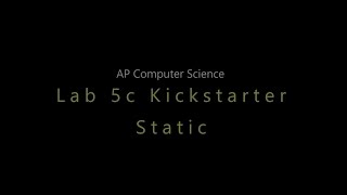 APCS: Lab5c Counting Transactions [Static methods & variables]