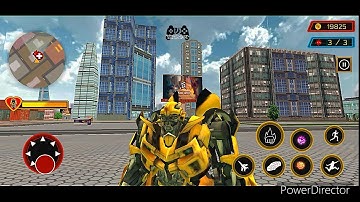 #bumblebee in Action - Multi Robot Transform: Truck Robot War ( Cubic Game Studio ) Android Gameplay