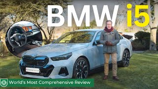 the BMW i5 is a more accessible package than the i7... Comprehensive review 2024