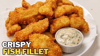 Crispy Fish Fillet Recipe Cream Dory Fish Fillet W Tartar Sauce