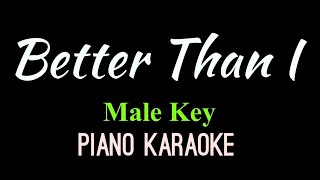 Better Than I | MALE KEY | John J. Bucchino | Piano Karaoke by Aldrich Andaya