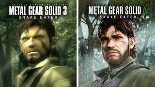 Metal Gear Solid Delta: Snake Eater vs Original - Side-By-Side Comparison