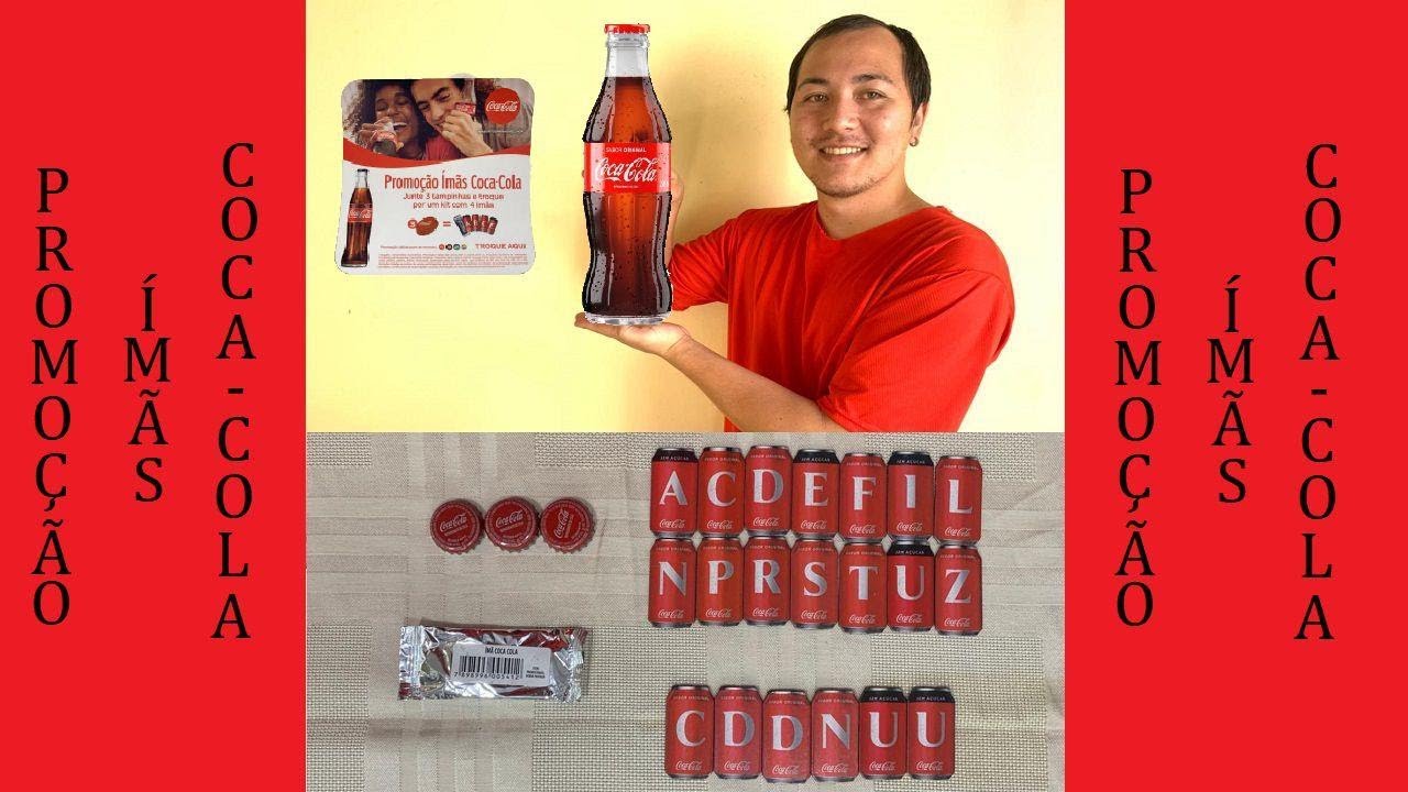 Promoção imãs Coca Cola - YouTube