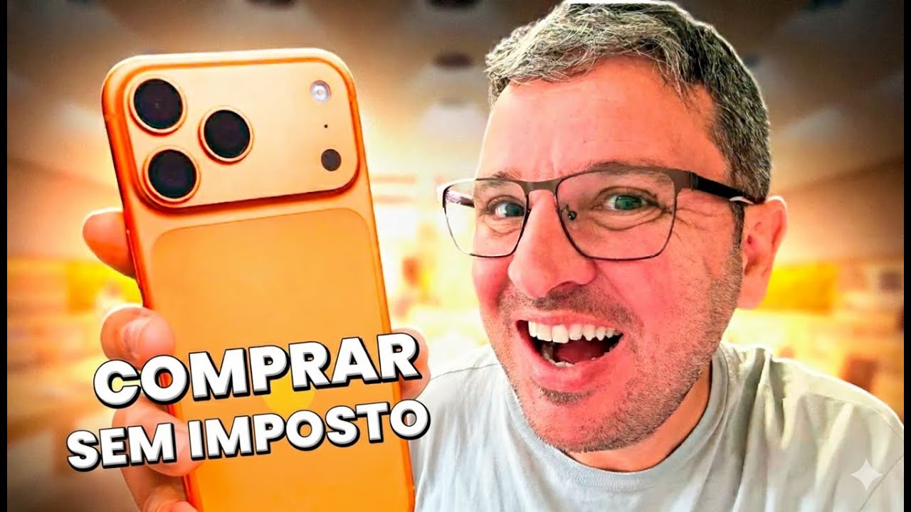 RECEITA FEDERAL VAI CHORAR: Como trazer o iPhone 17 do Paraguai sem pagar NADA de imposto.