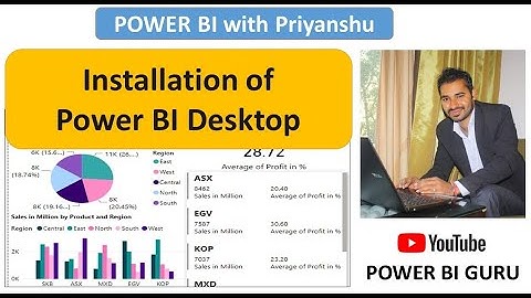 How to install Power BI Desktop 2024