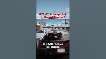 GTA 6™ Concept But in Unreal Engine 5 #32 #shorts #gta6 #unrealengine5