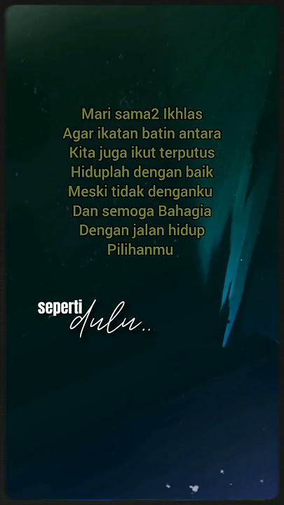 Kembalikan Senyumku(Melly Goeslaw)#storywa #sadstory #fypシ #fyp #gulojowo #storymylife