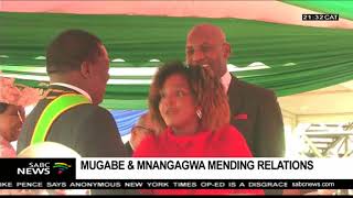 Grace reconciles with Mnangagwa following her mother's death