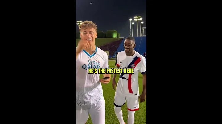 Dembélé naming player faster than him