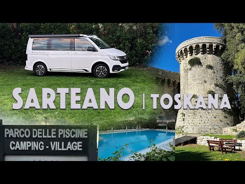 Sarteano | Toskana | Parco delle Piscine Camping | Van Tour Italien 🇮🇹 | Alleine Reisen
