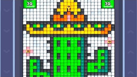 Pixel flow level 99 very hard level Walkthrough Solution 