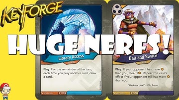 The 2 Best Keyforge Cards Are MUCH Worse Now (Huge Rules Update)