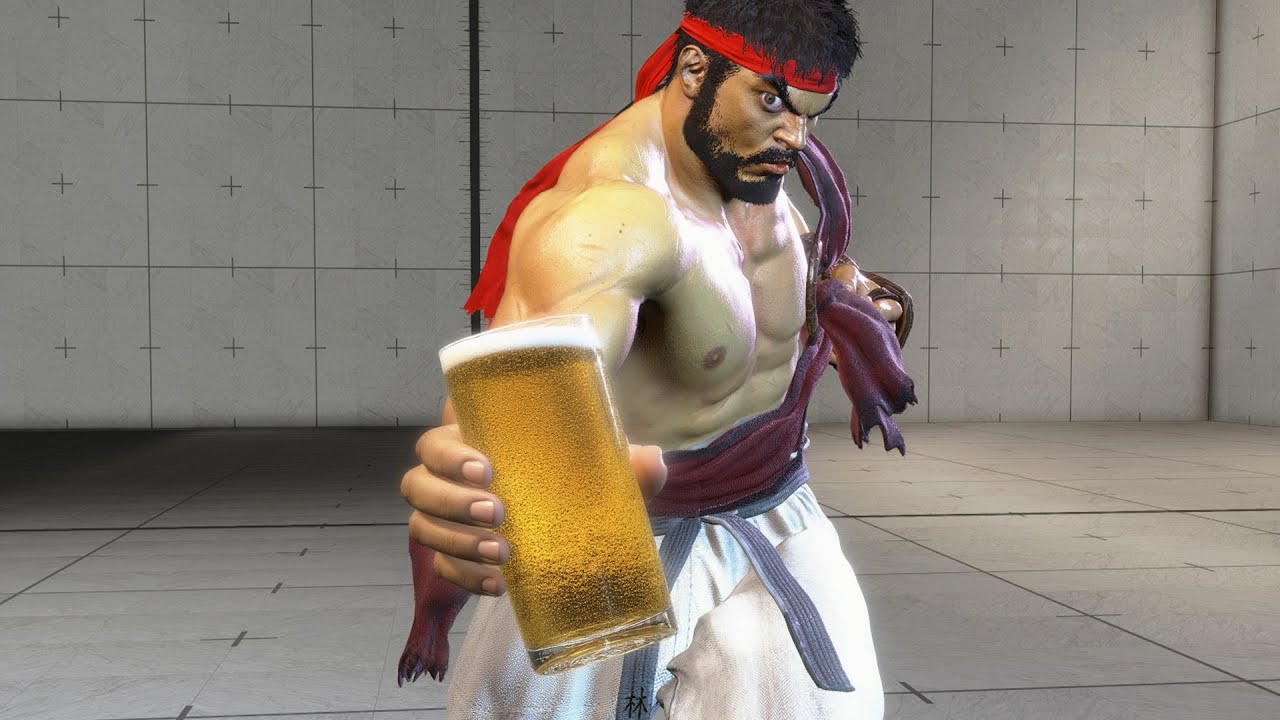 恐怖寸拳人「隆」師傅！光是招前重拳就讓對手自斷經脈！太有操作囉！街霸6：怒濤大合集#192