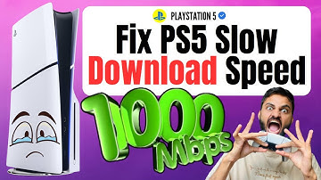 How to Fix PS5 Slow Download Speed [15x FASTER]