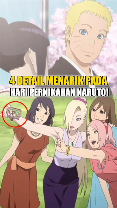 Detail Menarik Dihari Pernikahan Naruto? #details #naruto #narutoshippuden #shorts #sakura #sasuke