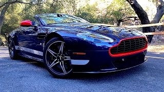 2016 Aston Martin V8 Vantage GT Roadster FIRST DRIVE REVIEW