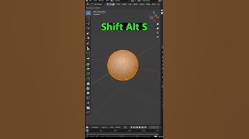 Trick to make a Perfect sphere in Blender  #blenderustad
