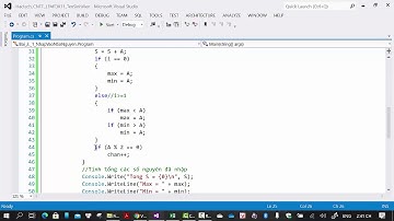 Lập Trình C# 2.3 Đếm số chẵn lẻ