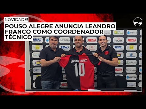 Pouso Alegre anuncia Leandro Franco como coordenador técnico