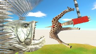 Pierced With Spikes and Tentacle Hammer  Animal Revolt Battle Simulator