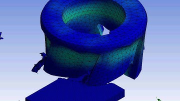Ansys Workbench explicit dynamics shell end milling of AlSi 1045 extended example 1
