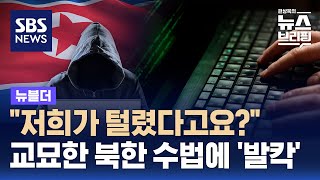 "저희가 털렸다고요?"…교묘한 북한 수법에 '발칵' / SBS / 뉴블더