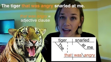 What is an adjective clause? I