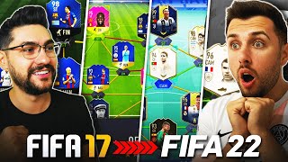 DRAFT BATTLE IN FIECARE EDITIE DE FIFA VS  @OvidiuPatrascu!! (FIFA 17-FIFA 20)