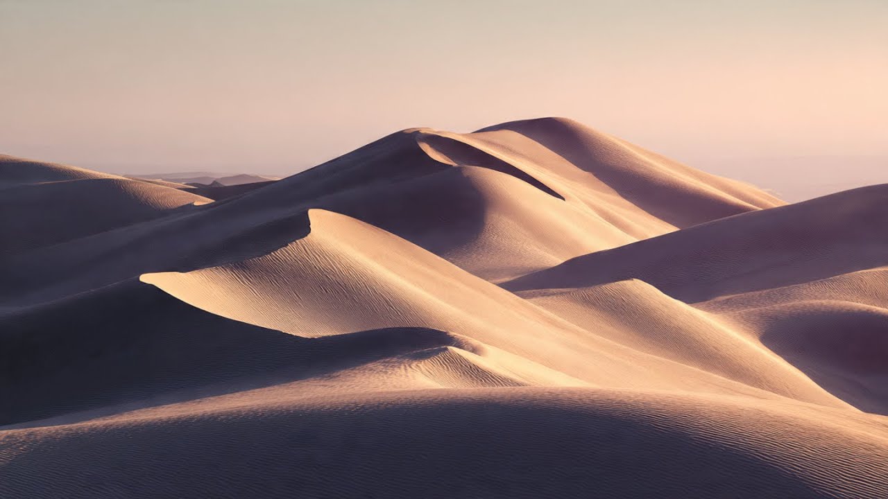 Serene Sand Dunes | 4K Ultra HD | TV Art | TV Screensaver | Turn Your TV Into Art | No Music 