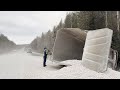 Буксируемая легковушка опрокинула груженый тонар. Real Video