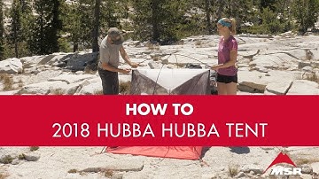 MSR Hubba Hubba™ NX Tent Setup