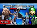 The Unused and Cut Video Game Content Iceberg - Part 1